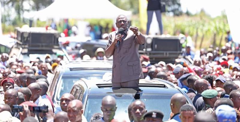 File image of President William Ruto.